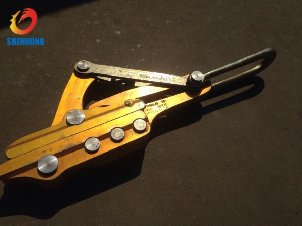 OPGW Diameter 11-15mm Aluminum Come Along Clamps 16KN Wire Grips