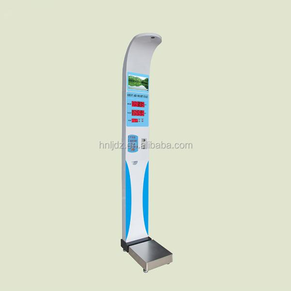 CE Certified Coin-Operated Weight and Height Scale Vending Machine for Pharmacy Sales