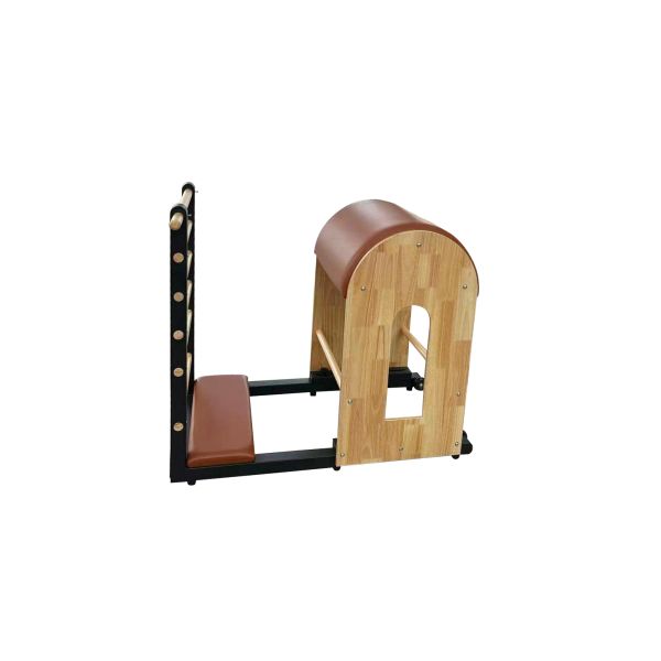 Elite Oak Pilates Ladder Barrel U+PL008E with Reinforced Ladder Frame