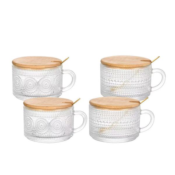 Premium Crystal 450ml Glass Water Cups | Food-Grade, Customizable, FDA/LFGB Certified | Bulk Orders Welcome