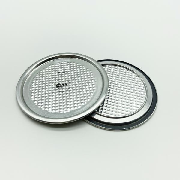 300 73mm Dia Peel Off End Aluminum Foil Seals Liner With Free Sample Provided