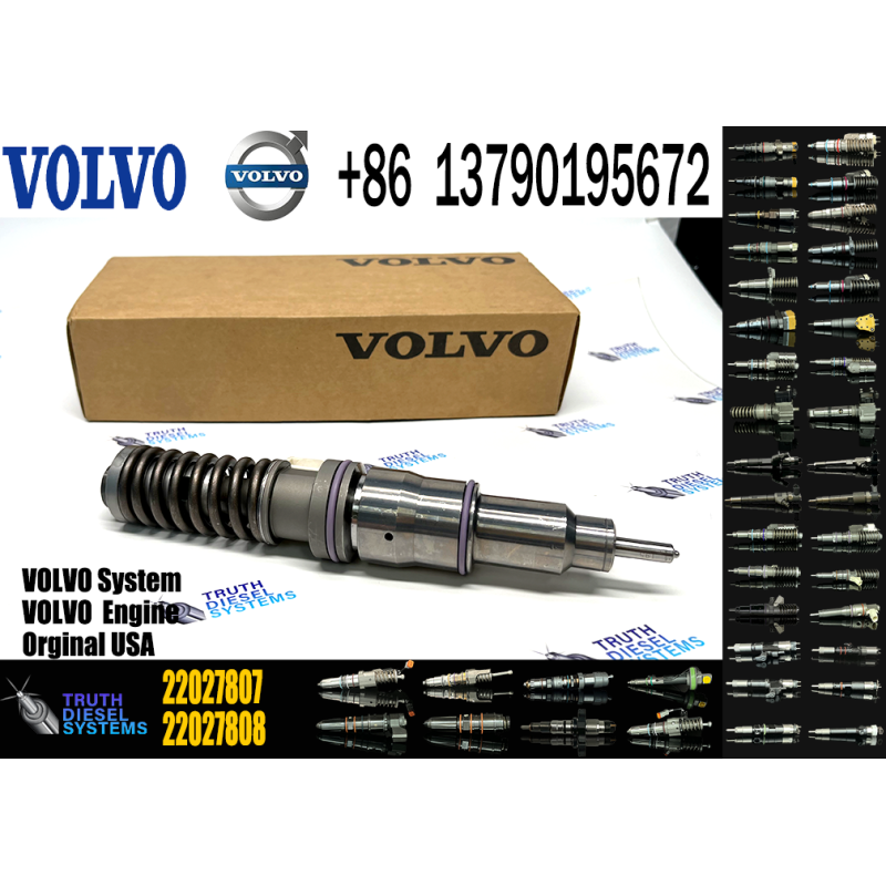 Diesel Fuel Injector Assembly 33800-84700 22027808 22027807 BEBE4B03001 Common Rail Injector Use for V-olvo Mack Fit Hyundai E3.5