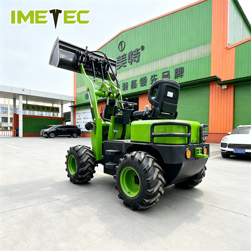 Multifunction Electric Telescoping Forklift Wheel Loader handler 650kg