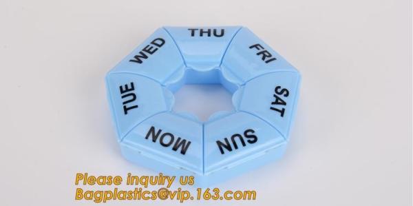Pill Box for Pharamcy Promotion free pill box fancy weekly pill box,tablet drug color Monthly planner Compounding Medica