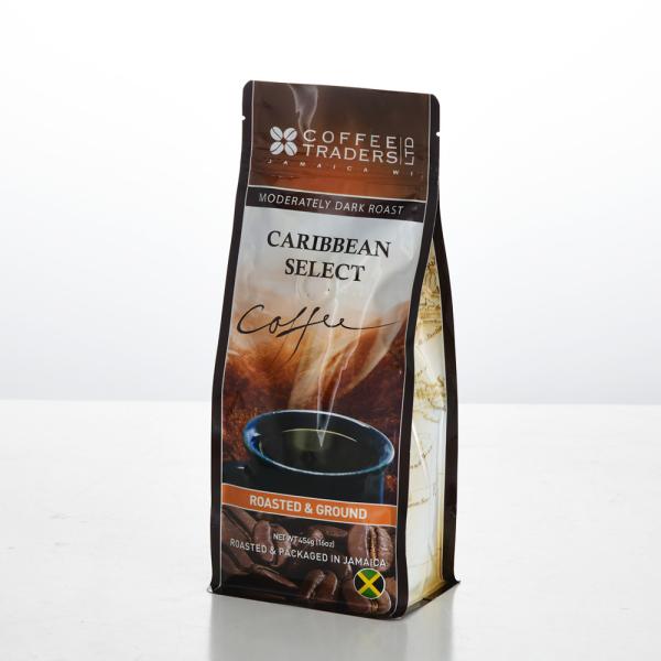 Sacos de empacotamento do feijão de café da folha de alumínio 12oz com válvula degrassing