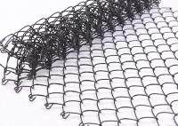Le PVC de diamant a enduit/fil galvanisé Mesh Fence For Sports Playground de maillon de chaîne