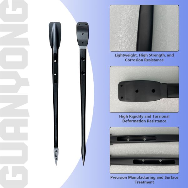 Ultrashort Fuselage Advance 643mm Aluminum Surfing Equipment