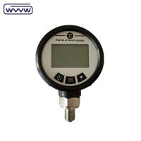 63 mm Mbar Bar Manómetro digital de presión del agua Montado en el fondo