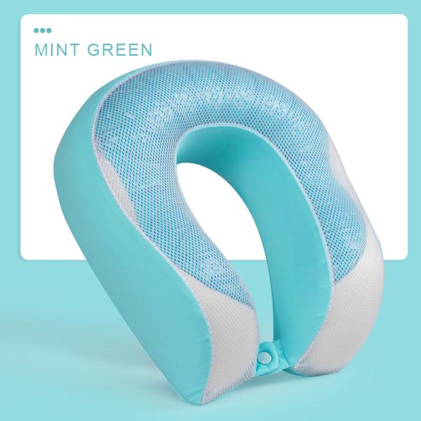 Doctor Recommended Neck Support Pillow Memory Foam Travel Pillow for Camping 0.5-1 Kg