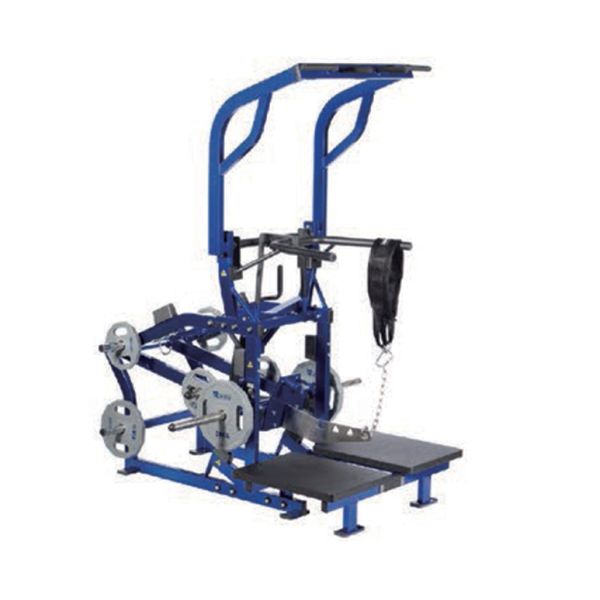 Deflecting Plate Loaded Belt Squat Pull Up Machine U+H1030 Pin Select Multi Grip