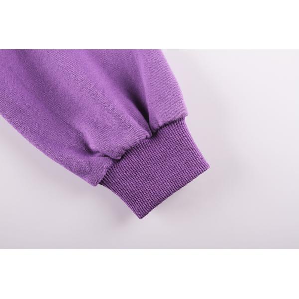 Unisex Boys Girls Knitted Plain Pullover Sweater 100% Cotton