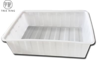 80 Gallon Aquaponic Grow Bed UV Resistant , Hydroponic Growing Fish Tubs Plastic