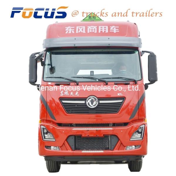 Low Price Dongfeng 40ton/50ton 375HP Prime Mover Truck Head Trailer Tractor LHD for Africa