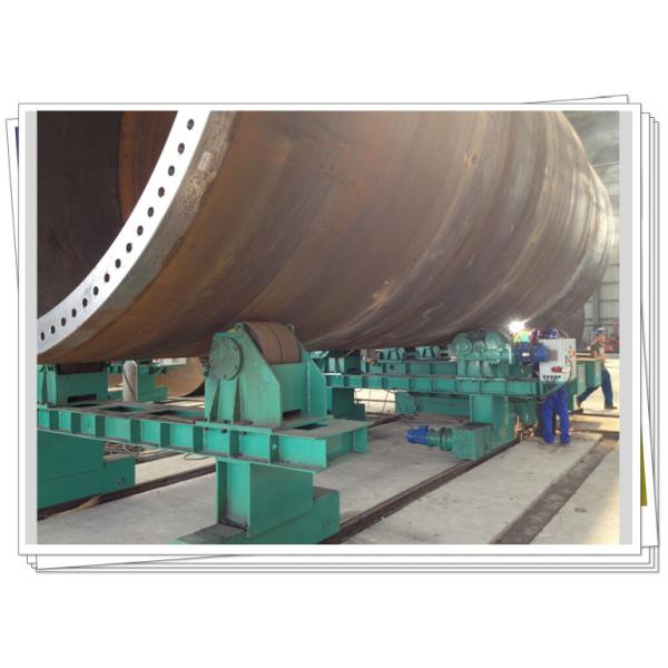 Base Elevated Welding Turning Rolls Pipe Welding Rollers With Trolley