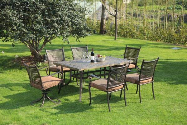 outdoor garden furniture cast aluminum set-16102