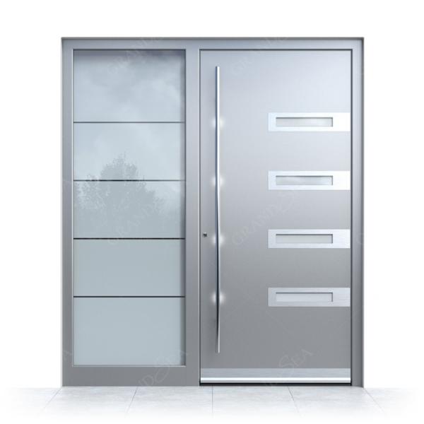 American Anti-Rust Bullet Proof Rotatable Exterior Front Villa Security 304 Stainless Steel Pivot Door