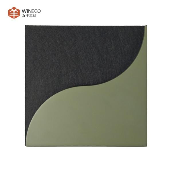 Designed And Modern  Wood Slat Acoustic Panels With Different Color For Wall