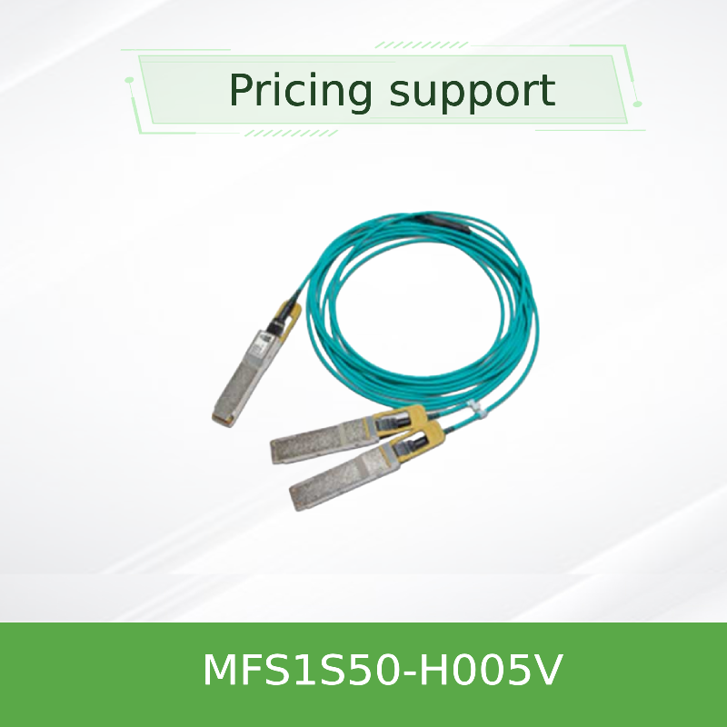 Fast Interconnect Mellanox AOC Cable MFS1S50-H005V Mellanox IB