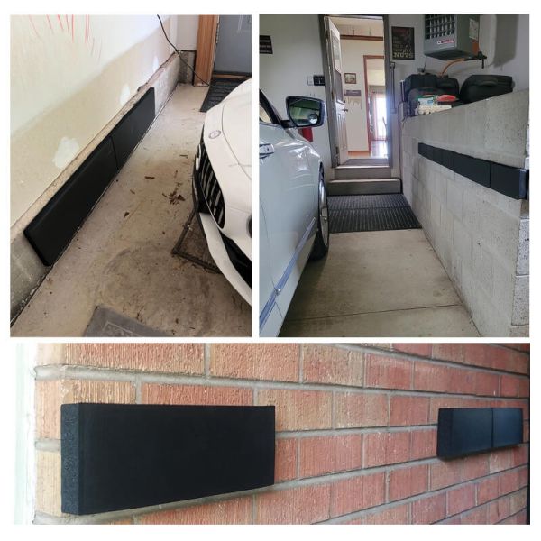 NBR Rubber Foam Garage Wall Protector Self Adhesive Foam Bumper Pads