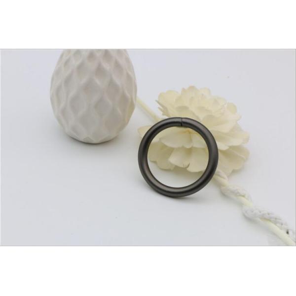 OEM Design 33 MM Gunmetal Color Iron Wire Bag O Rings For Sales