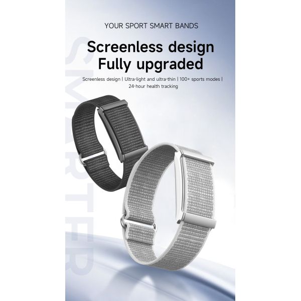Fashionable Waterproof IP67 Smart Band with 11 to 30 Days Battery Life and 107 Sports Modes Fitness Tracker