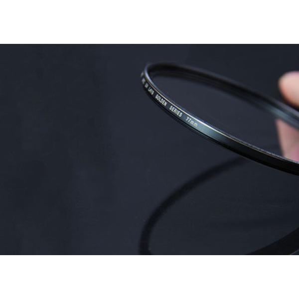 Camera Lens UV Filter 77mm 67mm 82mm Bebronze Ring with Optical Glass in Gold Line