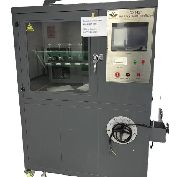 Efficient Detection Of Rubber Insulation Performance Large Display High Voltage Leakage Trace Testing Machine