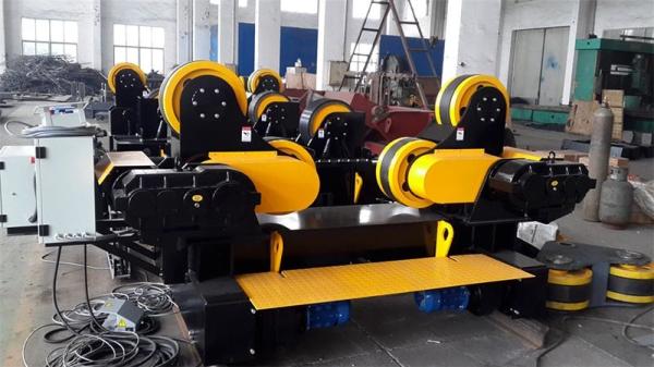 o rolo móvel da soldadura 60T representa embarcações de pressão/tanques/caldeiras que gerenciem a soldadura