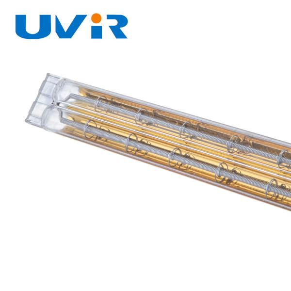 TC05 Gold Reflector Quartz Infrared Lamp Heater 3825W 400V