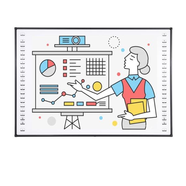 98 дюймовая инфракрасная умная цифровая доска сенсорный экран интерактивная доска с проектором для класса