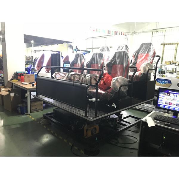 Amusement Park Motion Cinema Roller Coaster Simulator / Mini 5d Film Game Machine