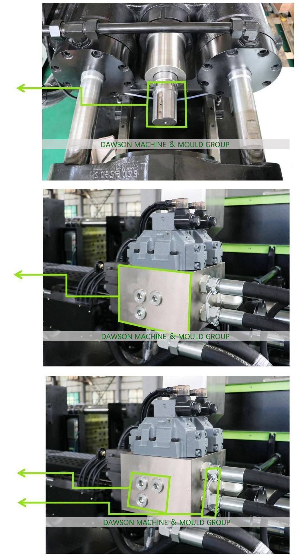 160 mm Hole Diameter PET Preform Injection Molding Machine for High Speed Energy Saving PET Processing