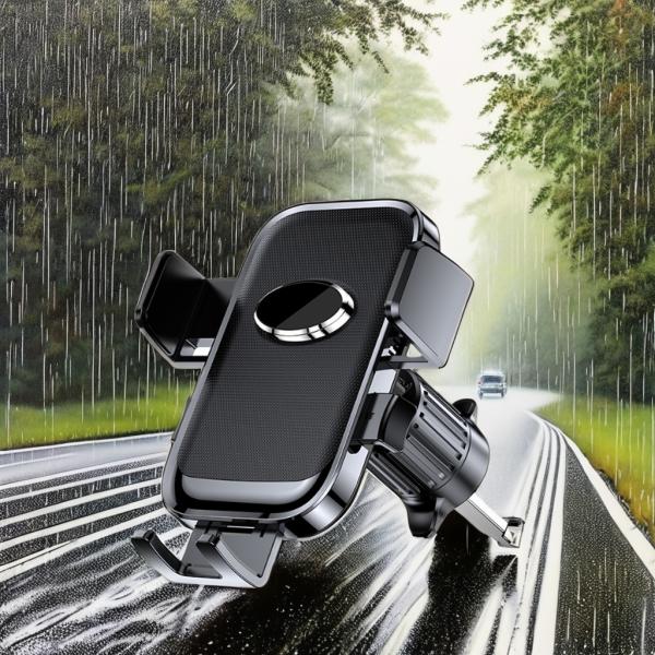 Universal Car Phone Holder with 360 Degree Anti-Shake Telescopic Hands-Free Waterproof Dashboard Mount Factory Direct
