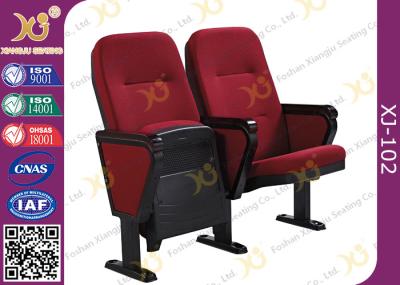 VIP Public Foldable Movie Theater Stadium Seating Chairs With Writing Pad