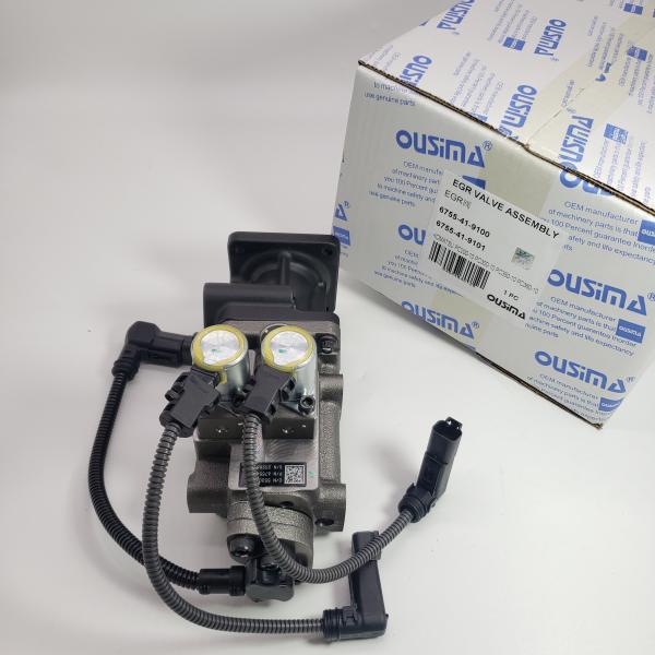 EGR клапан 6755-41-9100 6755-41-9101 Для KOMATSU PC240 PC290 PC360 PC390 PC390LL SAA6D107E WA320 WA380