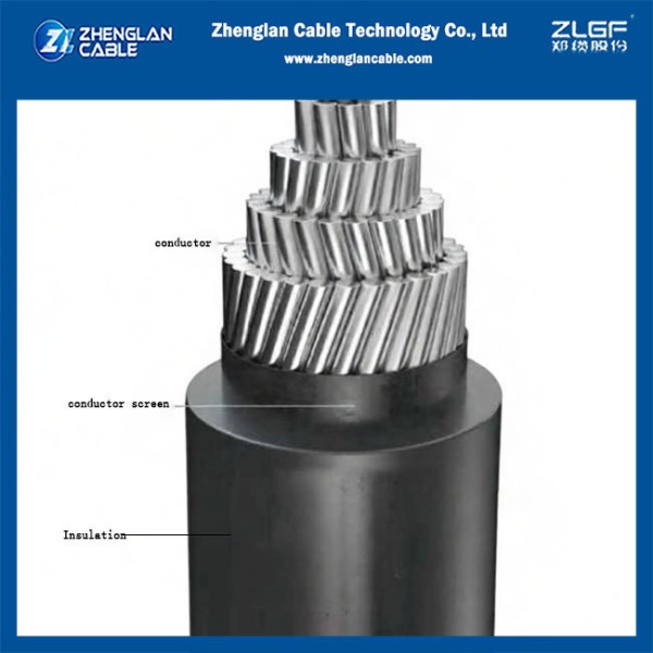 Single Core Aerial Spaced Cable (SAC) 15kV Medium Voltage Overhead Cable for Primary Distribution Network