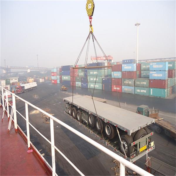 Прицеп на 3-4 оси с низким покрытием для 40 тонн боковой стены полуприцеп для перевозки грузов