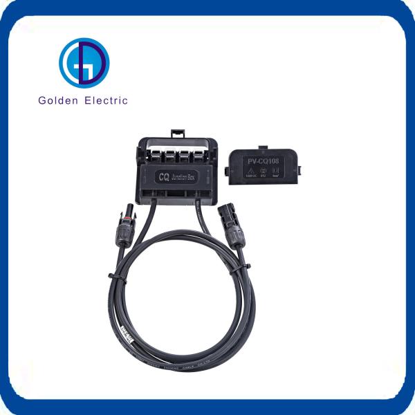 1500V DC High Reliability Solar Panel Junction Box With Cable Cross Section