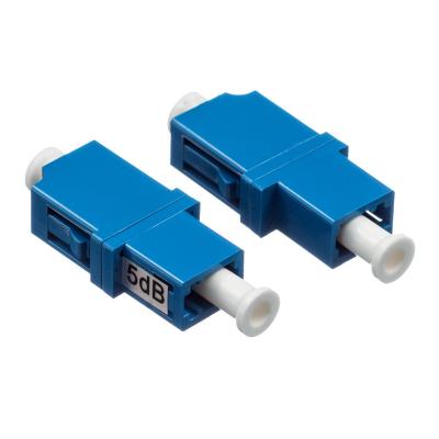 LC UPC Fixed Single Mode Fiber Attenuator 1550nm 15dB Hybrid Attenuators