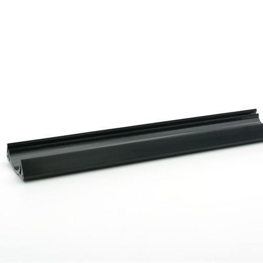 UV Protection Black Pvc PC Profile Pvc Upvc Extrusion Profiles plastic Customized