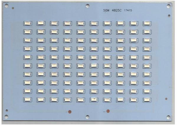 LED Street Lights Aluminum PCB Board / LED Print Circuit Board 1.5mm  Thichkness