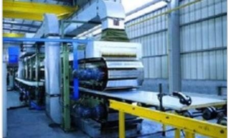 120KW Polyurethane Sandwich Panel Manufacturing Line 12m/Min