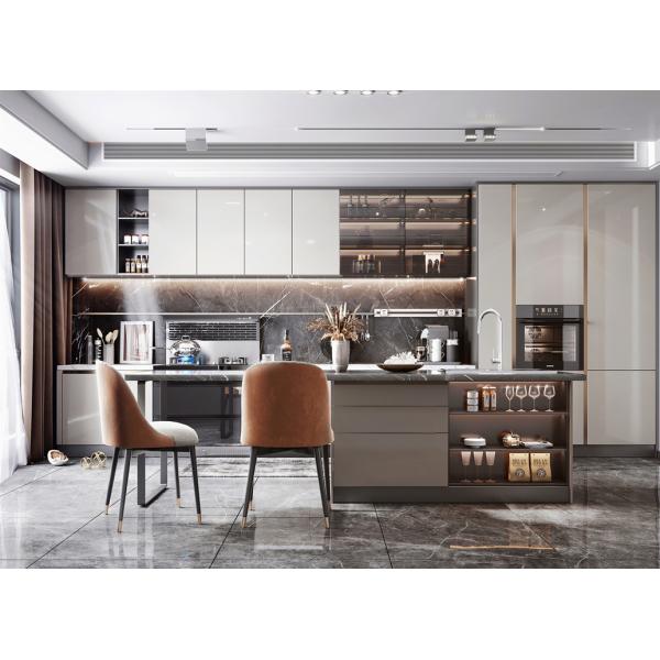 Modern Kitchen Cabinet With Blum / Hettich / DTC Hardware Parts
