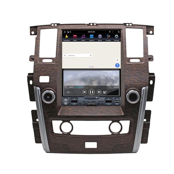 12.1 Inch Patrol Nissan Sat Nav Android Auto Head Unit 64GB 1920*1080
