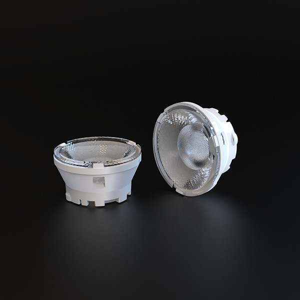 24 Degree Color Mixing PMMA TIR Lens with 88% Efficiency for Smart Control LED