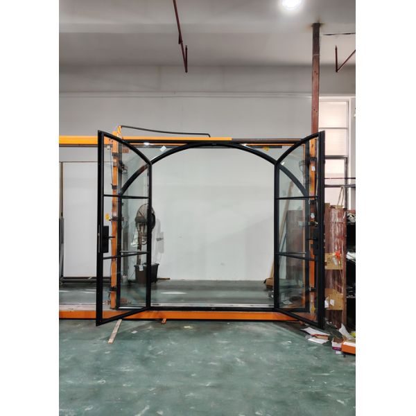 French Retro-Style Thermal-Break Aluminum French Doors