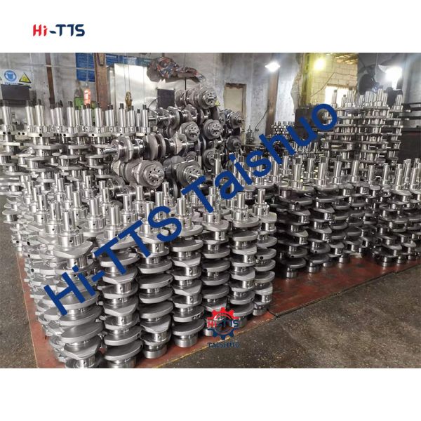 Diesel Engine Crankshaft Hi-TTS Diesel Engine Alloy Gold Crankshaft for Mazda KIA JT Engines K2700 Part Numbers OK75A-11-301/OK65A-11-301J/0VN01-11301