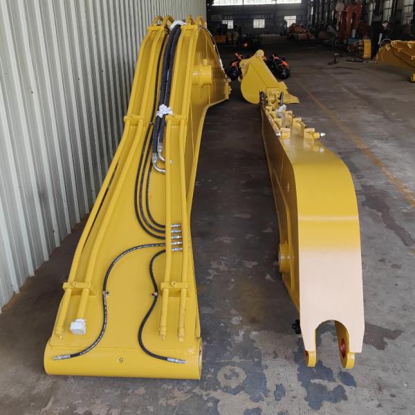 Excavator long reach Boom and arm for 323D2L 16m good toughness welding performance