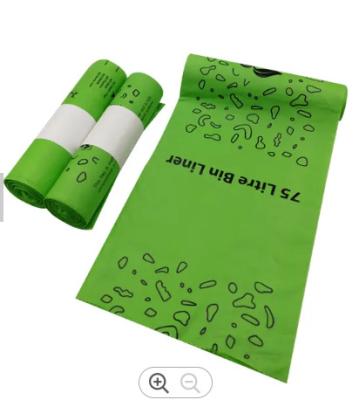Customized Compostable Plastic Shopping Bags Biodegradable Printing
