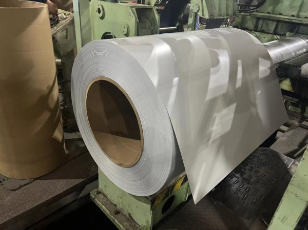 RAL9003/RAL9003 AZ120 PPGL PPAL CS-B Corrugated Roof Panel Tiles Colour Sheet Coil Pre Painted Aluzinc Steel